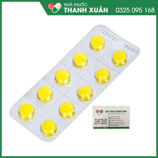 Savi Losartan 50 trị tăng huyết áp nguyên phát (3 vỉ x 10 viên)